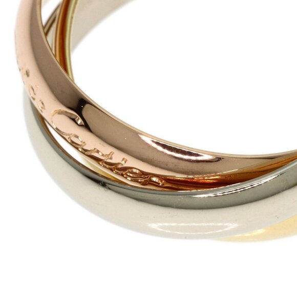 CARTIER 18k Yellow Gold Trinity Ring #48 - Picture 6 of 7